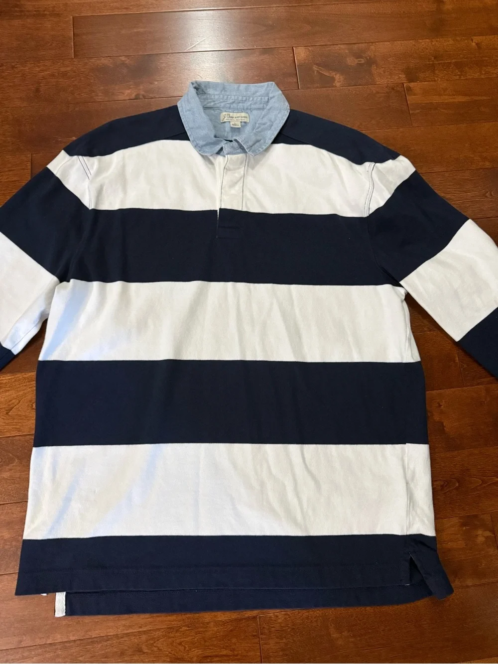 J. Crew rugby style
